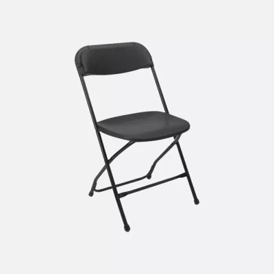 Camargue folding chair black