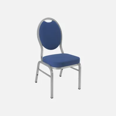 Chambord stacking chair blue