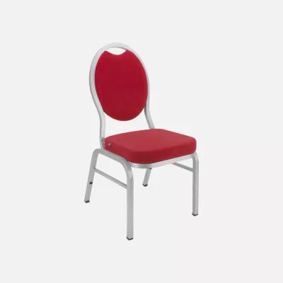 Chambord stacking chair red