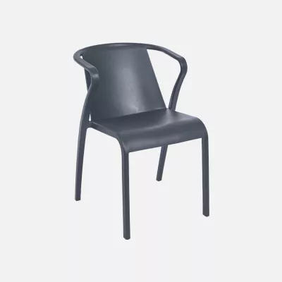 Fado stacking chair antraciet