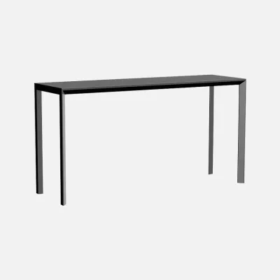 Frame table haute noire