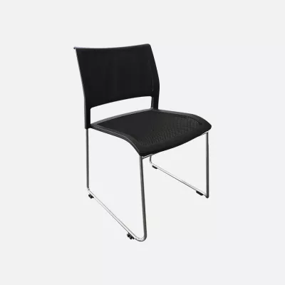 Tipo stacking chair black